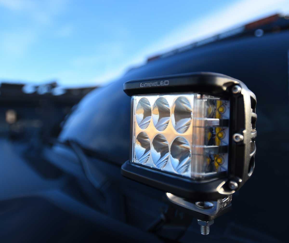 Side Shooter LED Light Pod Pair Extreme LED Light Bars