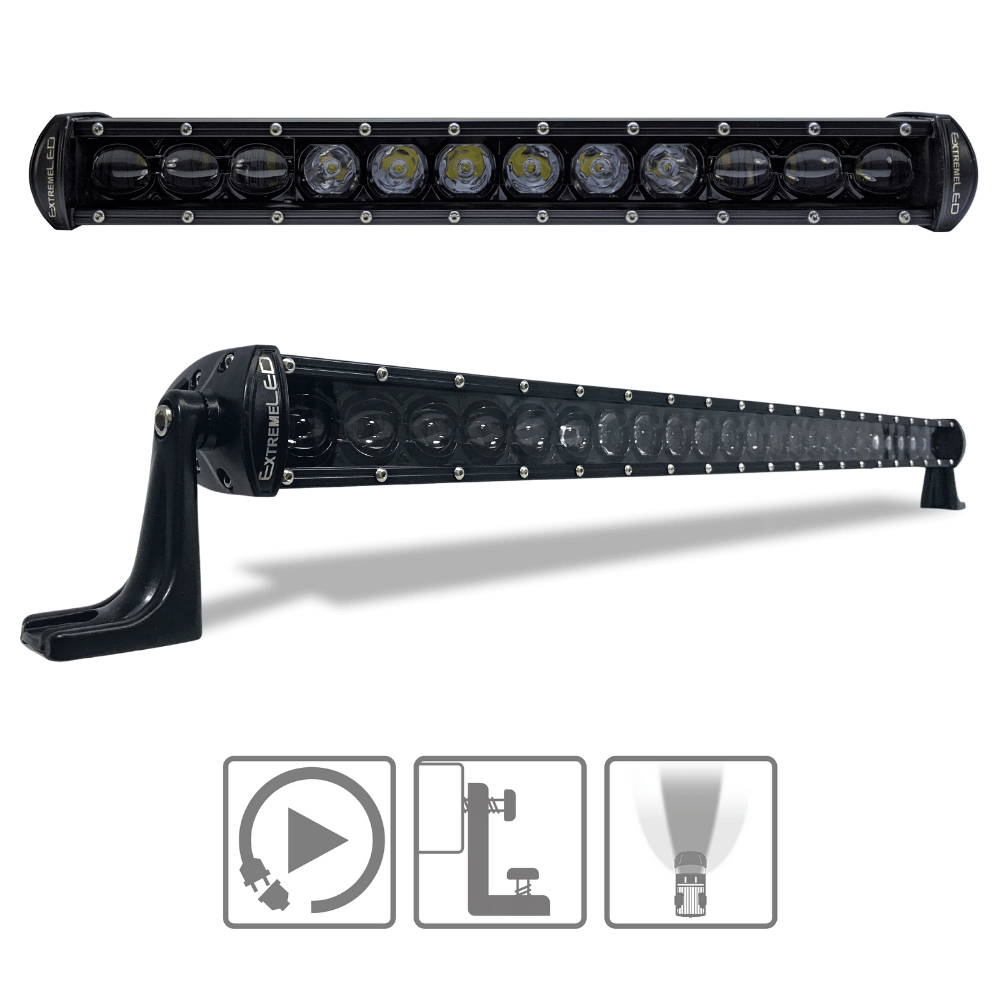 18" Extreme Stealth 60W Combo Beam LED Light Bar