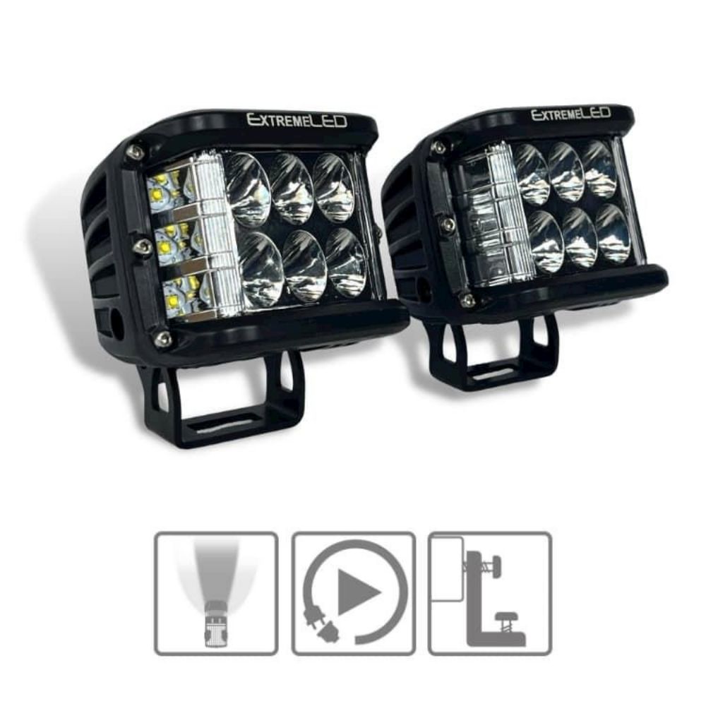Side Shooter LED Light Pods (Pair) - Hero Image