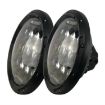 7" Round RGB LED Headlight Kit with Adapters