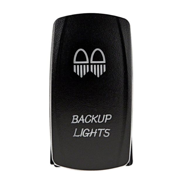 Laser Engraved Rocker Switch - Backup Lights