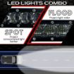 Extreme 10" LED Light Bar Single Row (Combo - Spot and Flood)