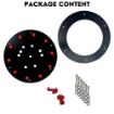 Jeep Spare Tire Kit 10 Piece - package content