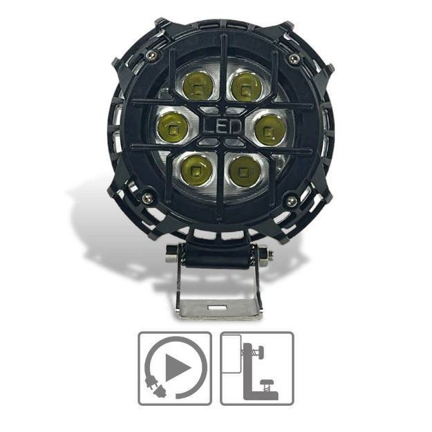 Pro Series 3" Round Pod Light with Cover