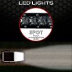 20" Extreme Single Row 100W Spot Beam LED Light Bar- Infographic LED Spot