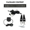 30" Extreme Series Dual Row Combo RGB Light Bar - Package Content