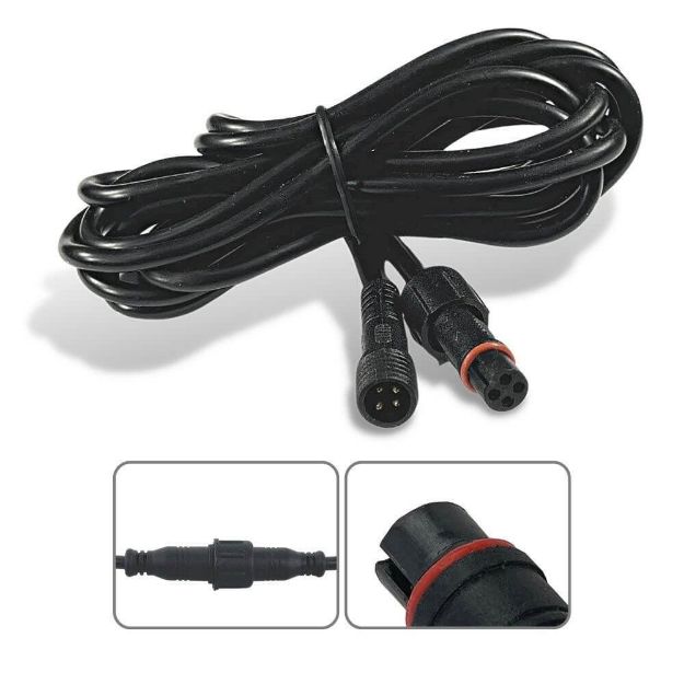 4-Pin Rock Light Extension Wires - 10 Ft for RGB Rock Light Kit