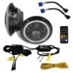 7" Round LED Headlight Pair with Wiring and Adapters