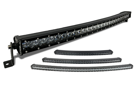 Picture for category Curved White LED Light Bars (Single Row)
