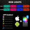 30" Extreme Series Dual Row Combo RGB Light Bar - RGB LED