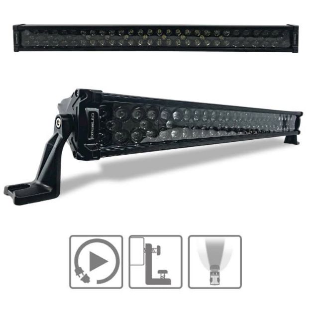 30" Extreme Stealth Dual Row 210W Combo Beam LED Light Bar - Hero Image