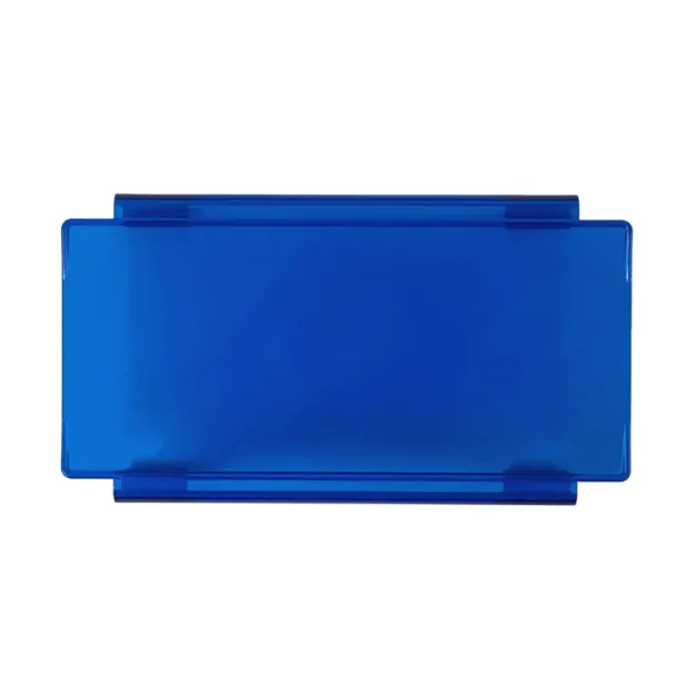 6" Blue - Dual Row LED Light Bar Cover - hero
