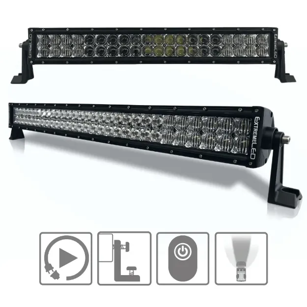 22" Extreme Series Dual Row 200W Combo Beam LED Light Bar - Hero