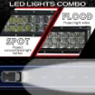 22" Extreme Series Dual Row 200W Combo Beam LED Light Bar - Spot Vs Flood