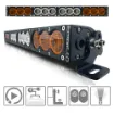 22" X6 Amber/White 120W Combo Beam LED Light Bar & Harness Kit- Hero