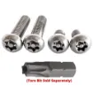 Tamper Proof Security Screw Pack for Single and Dual Row LED Light Bars