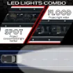 30" Super Stealth Combo Beam LED Light Bar - Flood vs Spot