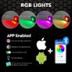 RGB Rock Light Kits with App Enabled Control