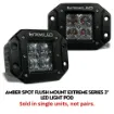 Amber Spot  Flush Mount Extreme Series 3" LED Light Pod - Hero
