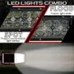 Extreme Series Dual row RGB Light Bar - Spot VS Flood