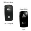  UTV Turn Signal Kit with Rocker Switches and their functions