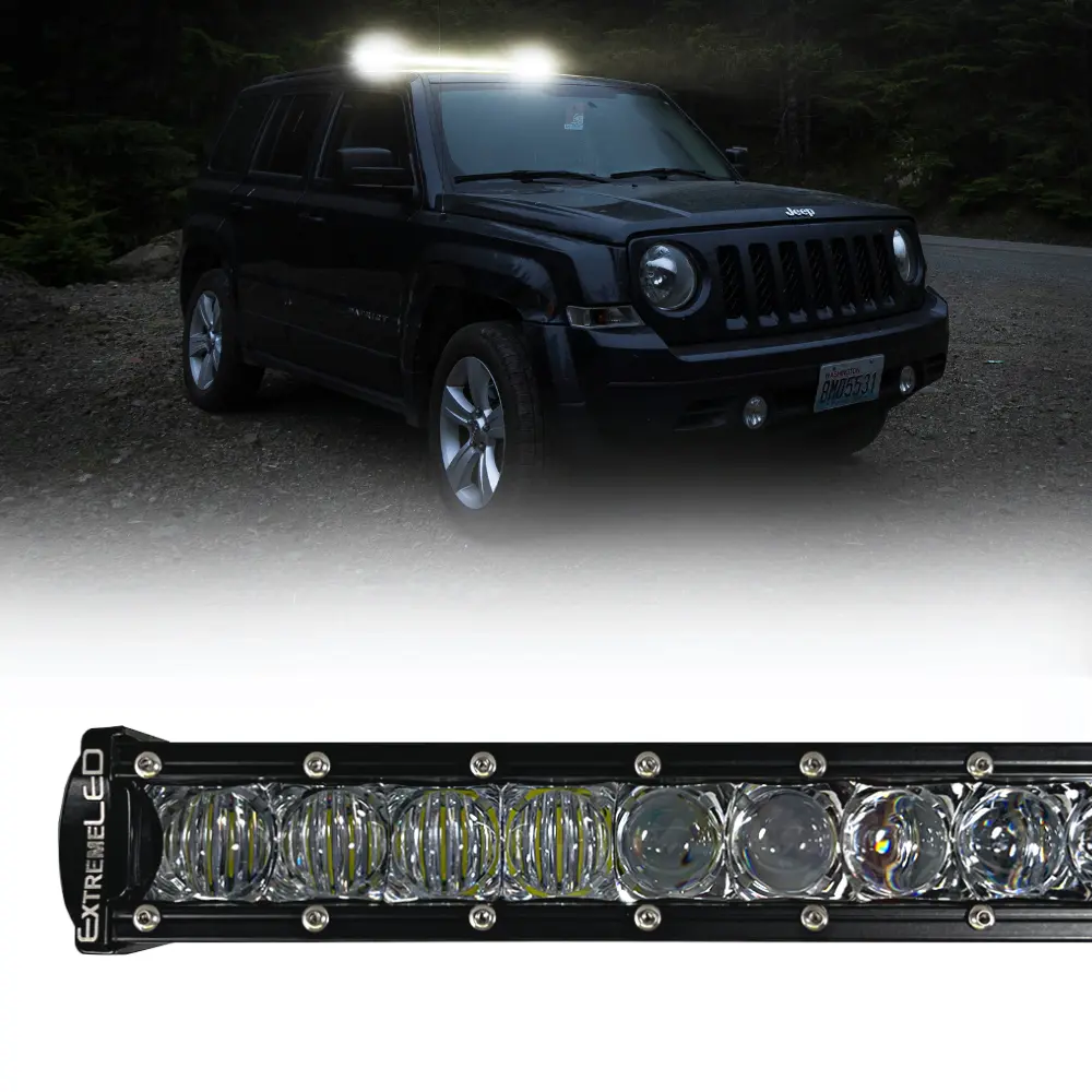 Picture for category Low Profile Single Row LED Light Bars (X1)