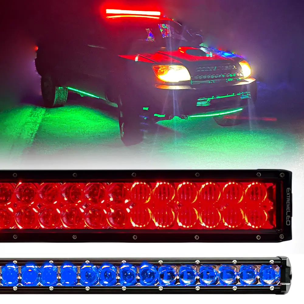 Picture for category Output Any Color LED Light Bars (RGB)