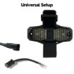 Universal setup with multiple options for atv cab light