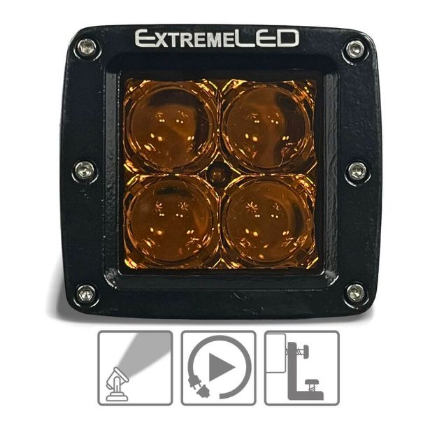 	Amber Spot Extreme Series 3" CREE LED Light Pod