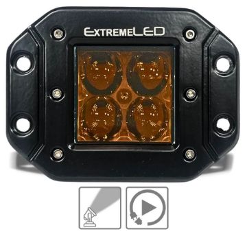 Flush Mount LED Light Pods | Off-Road Bumper Lights | Extreme LED Light ...