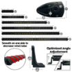 8" Extreme Stealth 30W Combo Beam LED Light Bar- Dim Infographic 