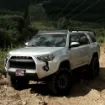 Stealth LED Light Bar on an offroad Toyota