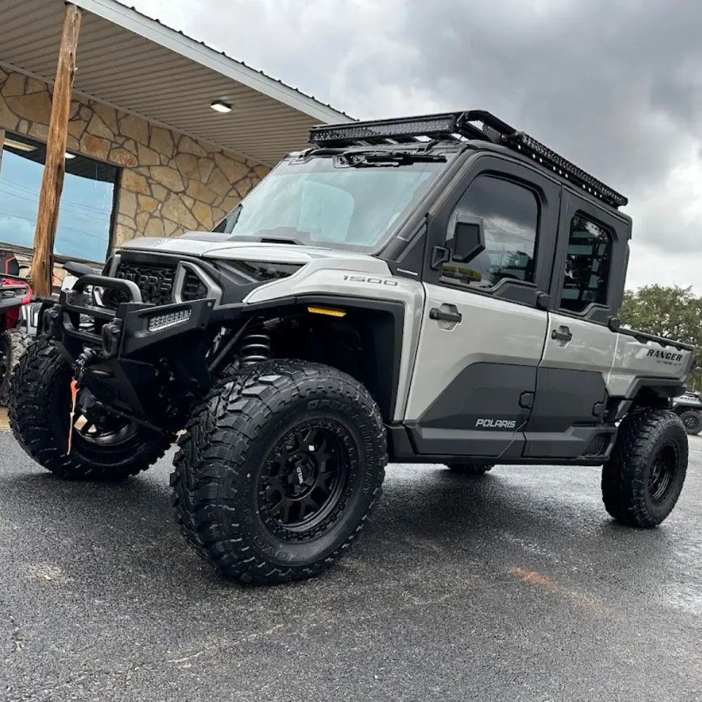 Polaris rhino rack lightbar install