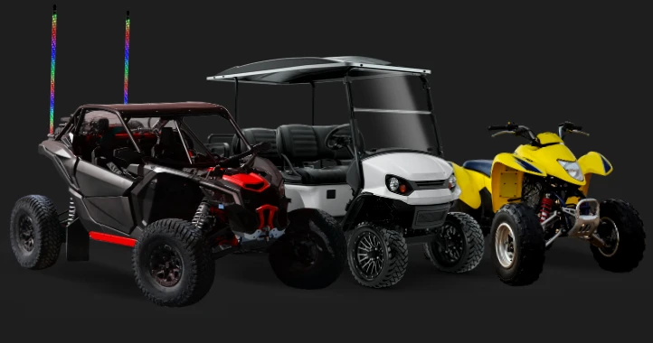 Extreme LED ATV light bars and accessories